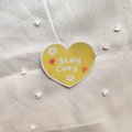 Stay Cosy - Cute Vinyl Sticker