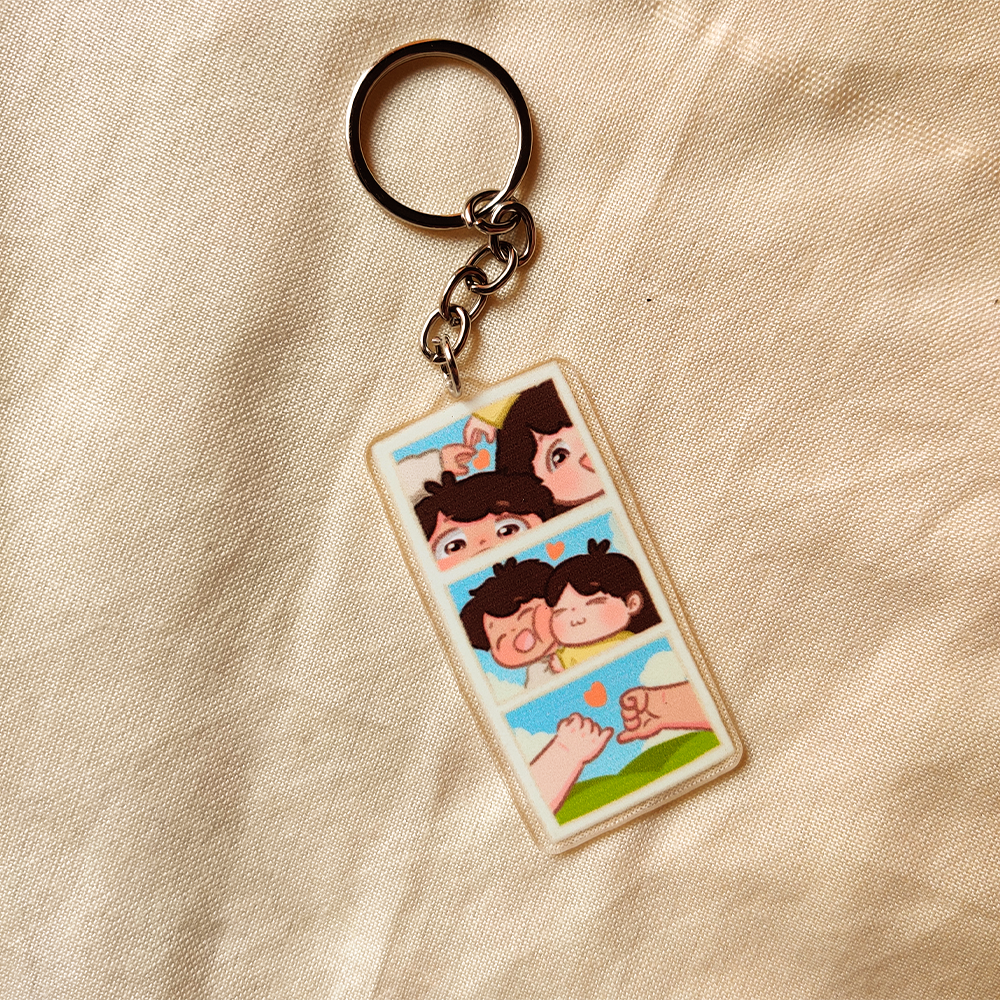 Photo Strip - Acrylic Keychain
