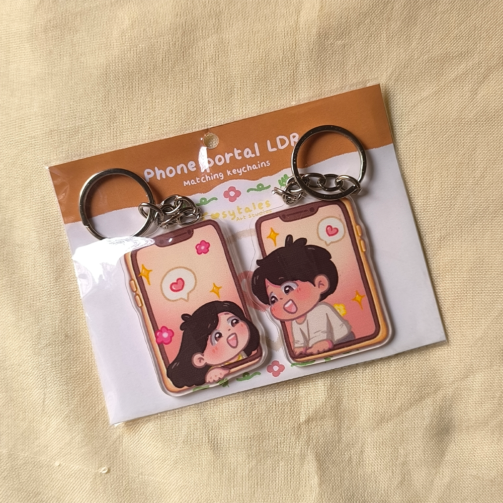Phone Portal LDR - Matching Acrylic Keychains (Pair)