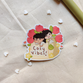 Cosy Vibes - Couple Vinyl Sticker