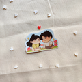 You & Me together forever - Couple Vinyl Sticker