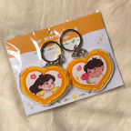 Our Eternal bond - Matching Acrylic Keychains (Pair)