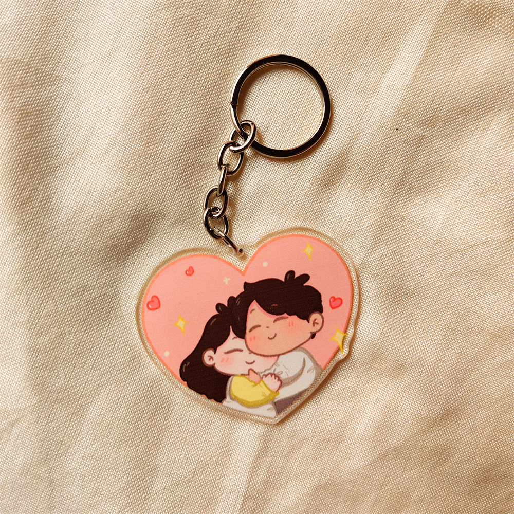 My Comfy Person - Acrylic Keychain