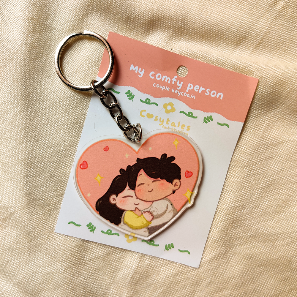 My Comfy Person - Acrylic Keychain
