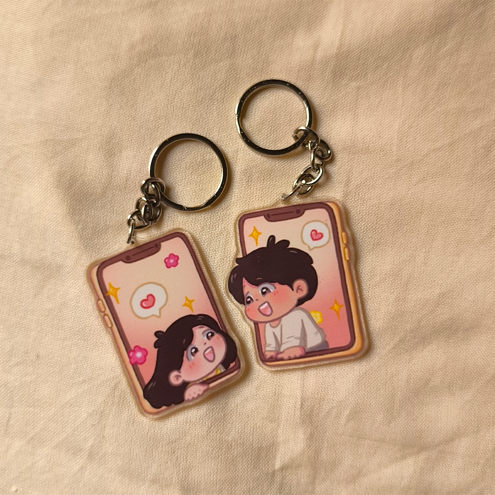 Phone Portal LDR - Matching Acrylic Keychains (Pair)