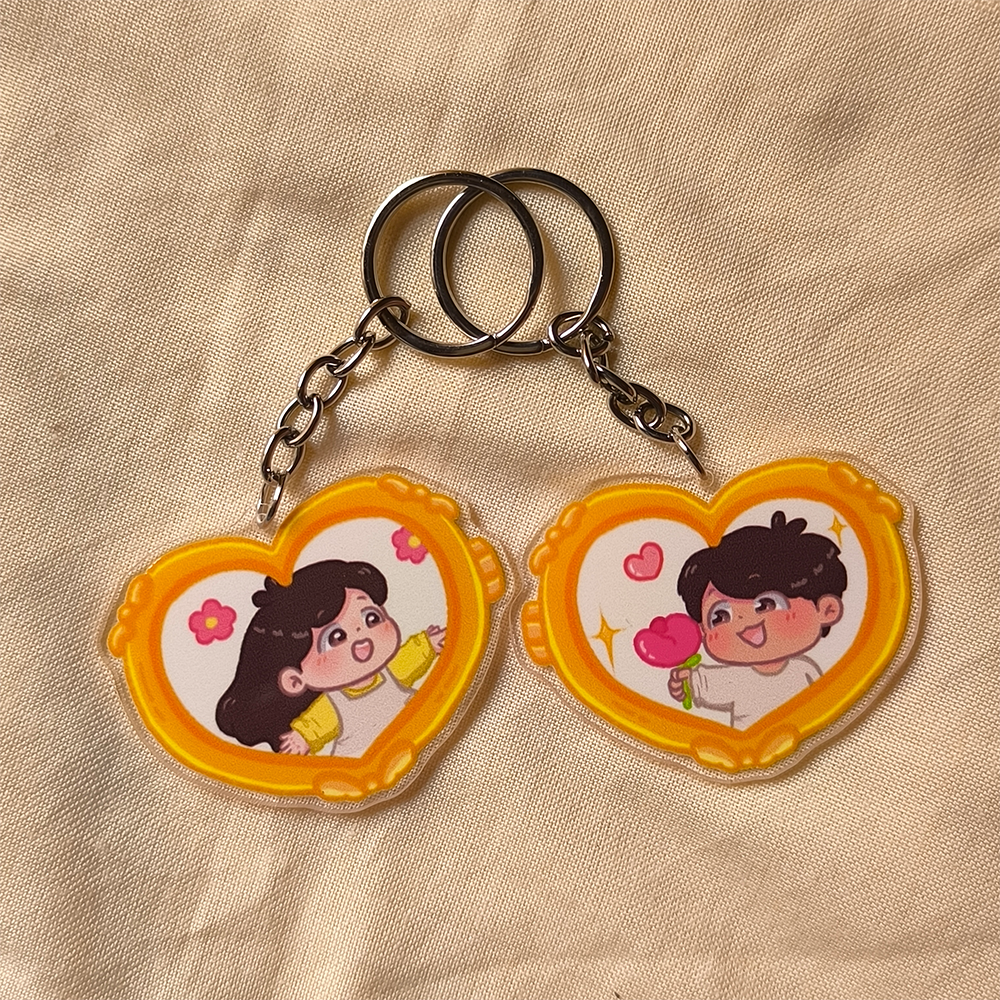 Our Eternal bond - Matching Acrylic Keychains (Pair)
