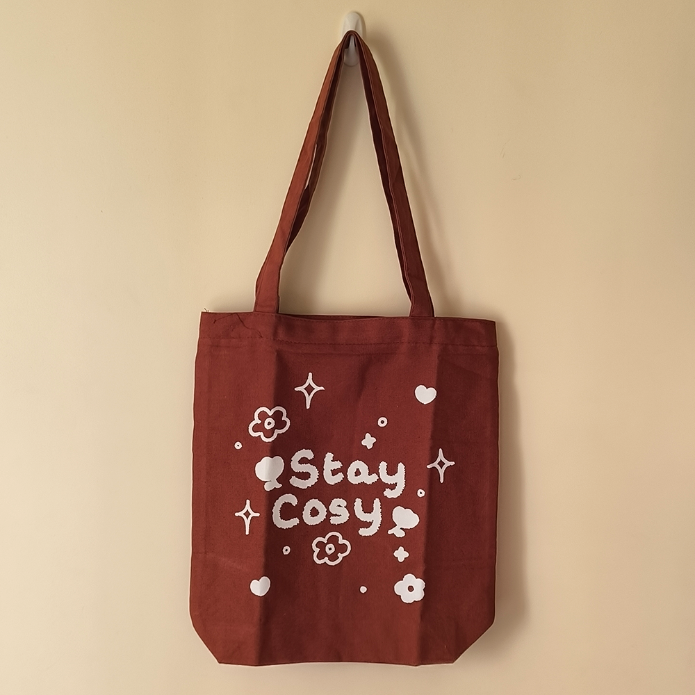 Stay Cosy - Zipper Totebag