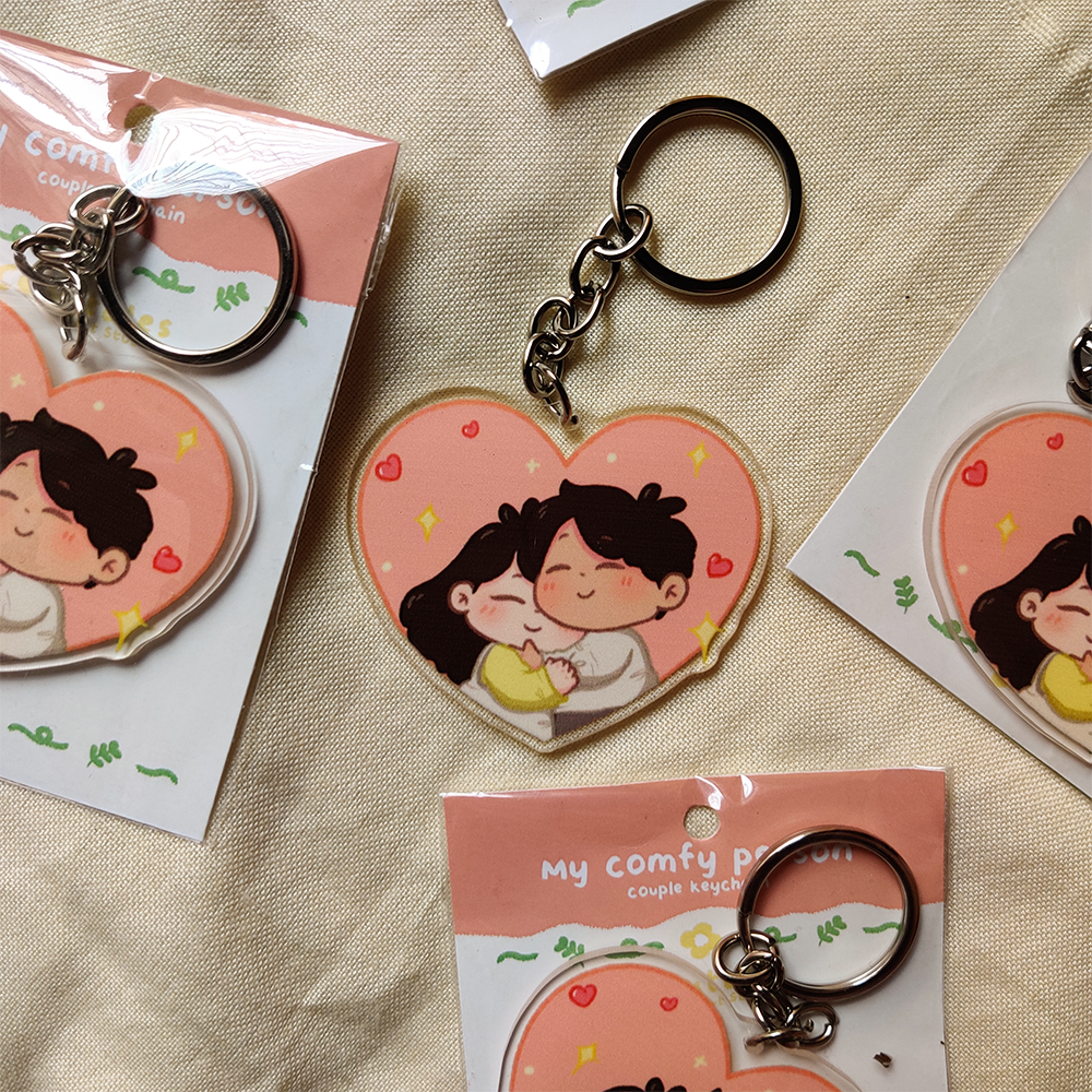 My Comfy Person - Acrylic Keychain