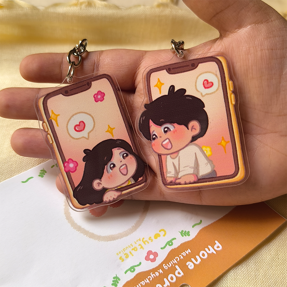Phone Portal LDR - Matching Acrylic Keychains (Pair)