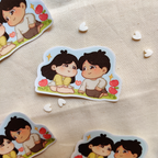 You & Me together forever - Couple Vinyl Sticker