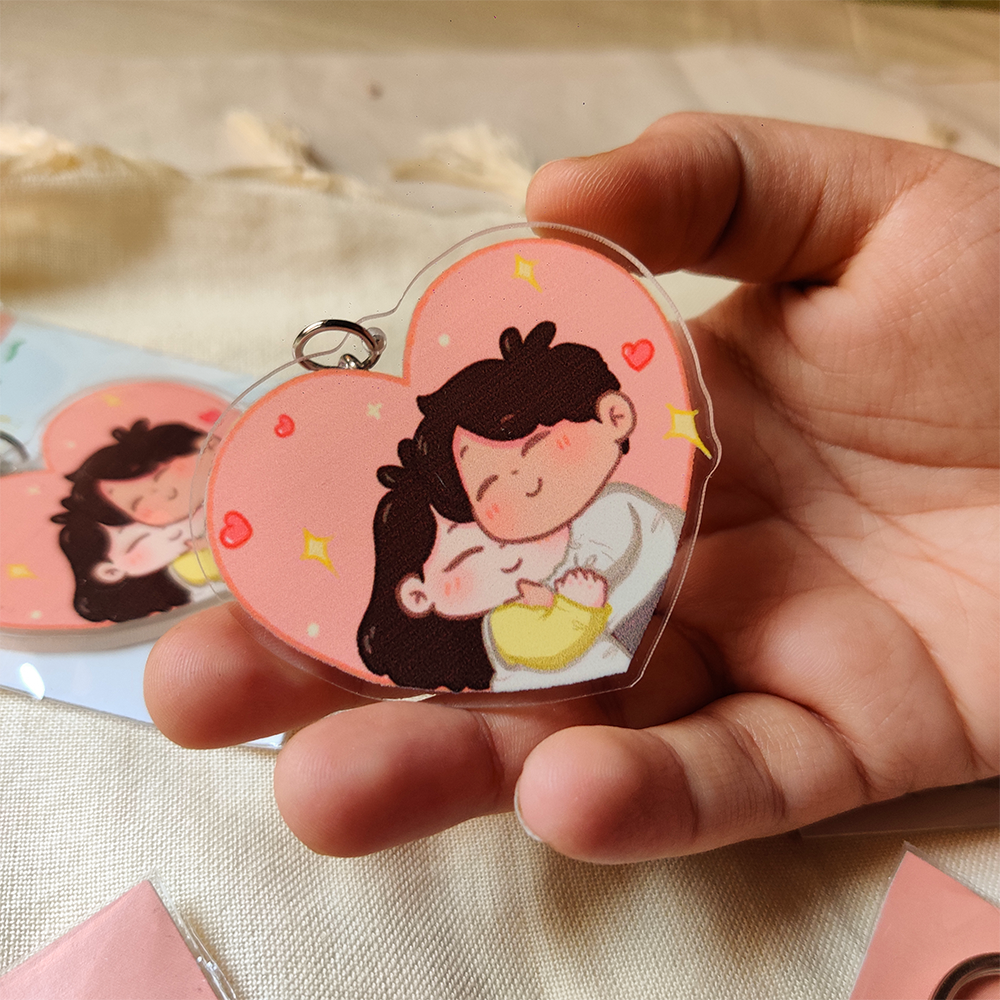 My Comfy Person - Acrylic Keychain