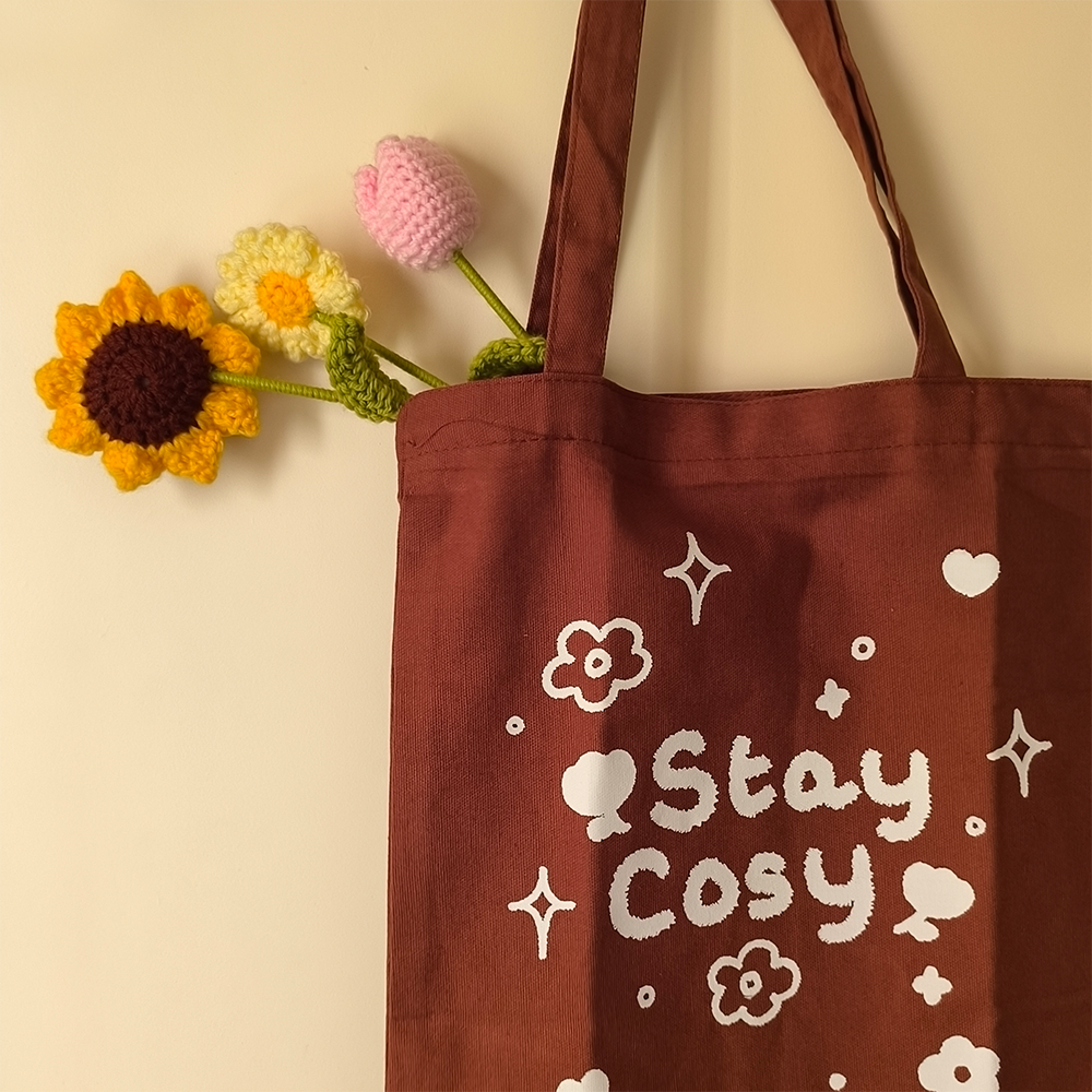 Stay Cosy - Zipper Totebag