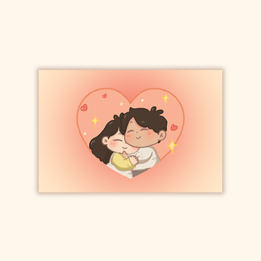Comfy Person - Postcard