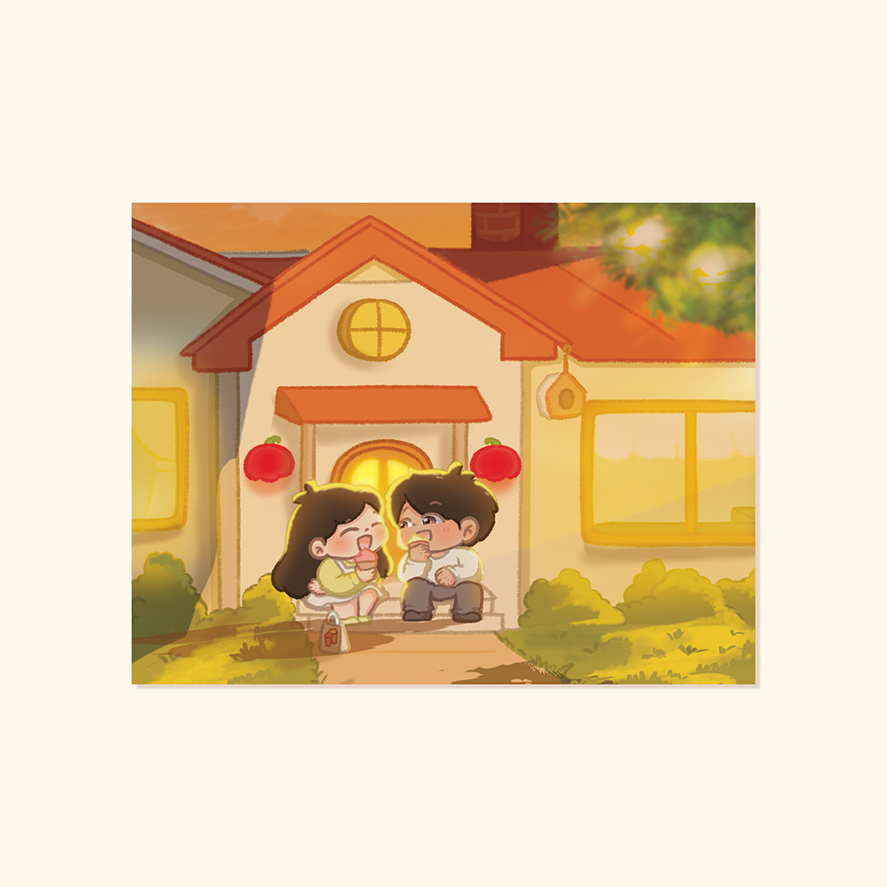 Cosy Evening - Print