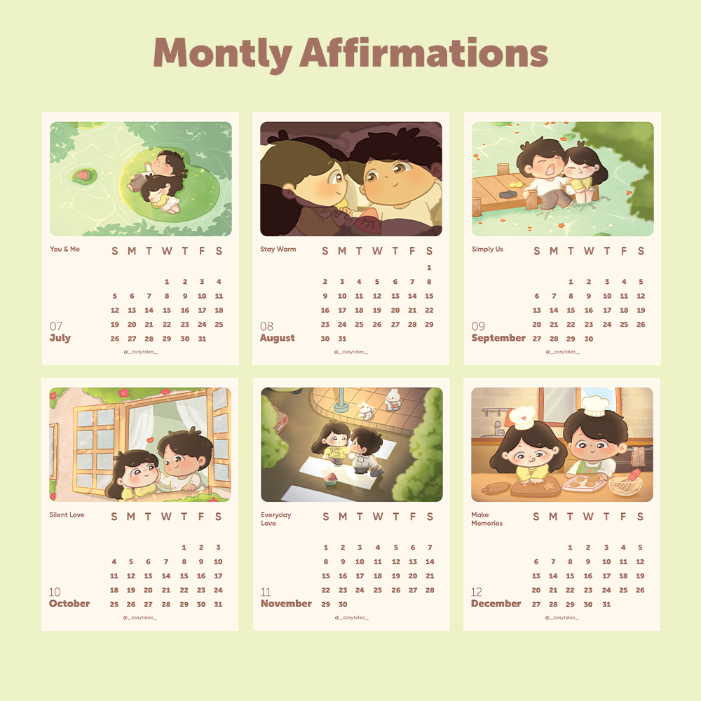 Preoreder | Cosy Caledars 2026 - The time we spend