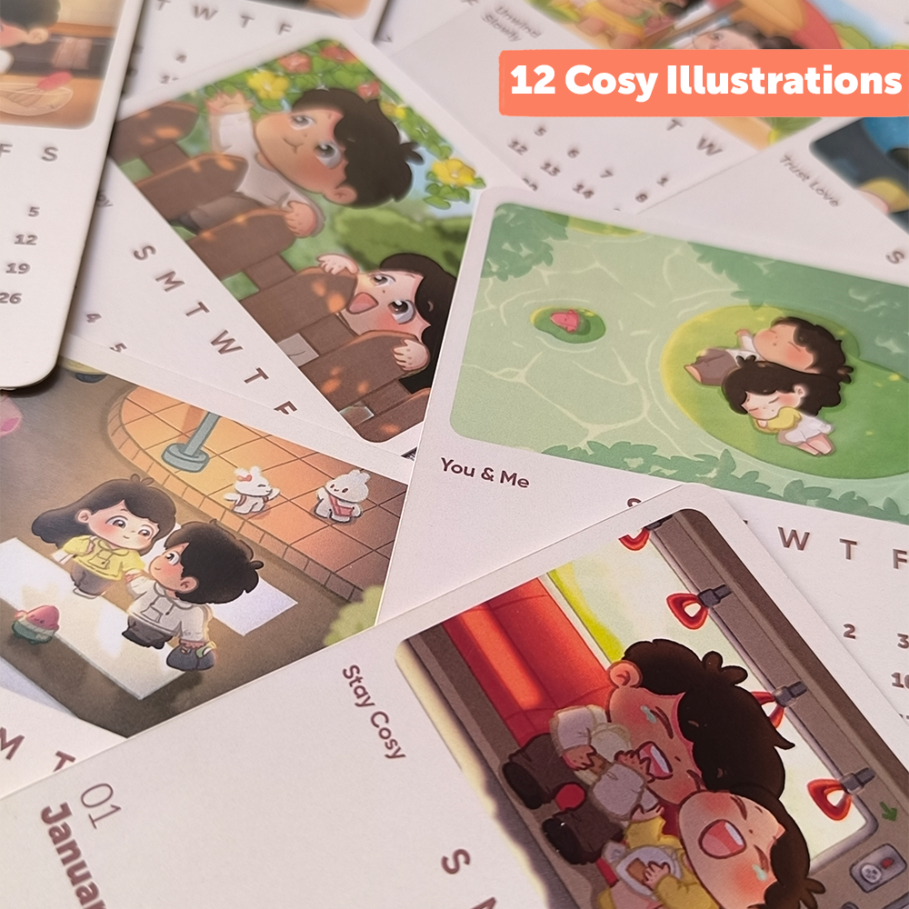 Cosy Caledars 2026 - The time we spend