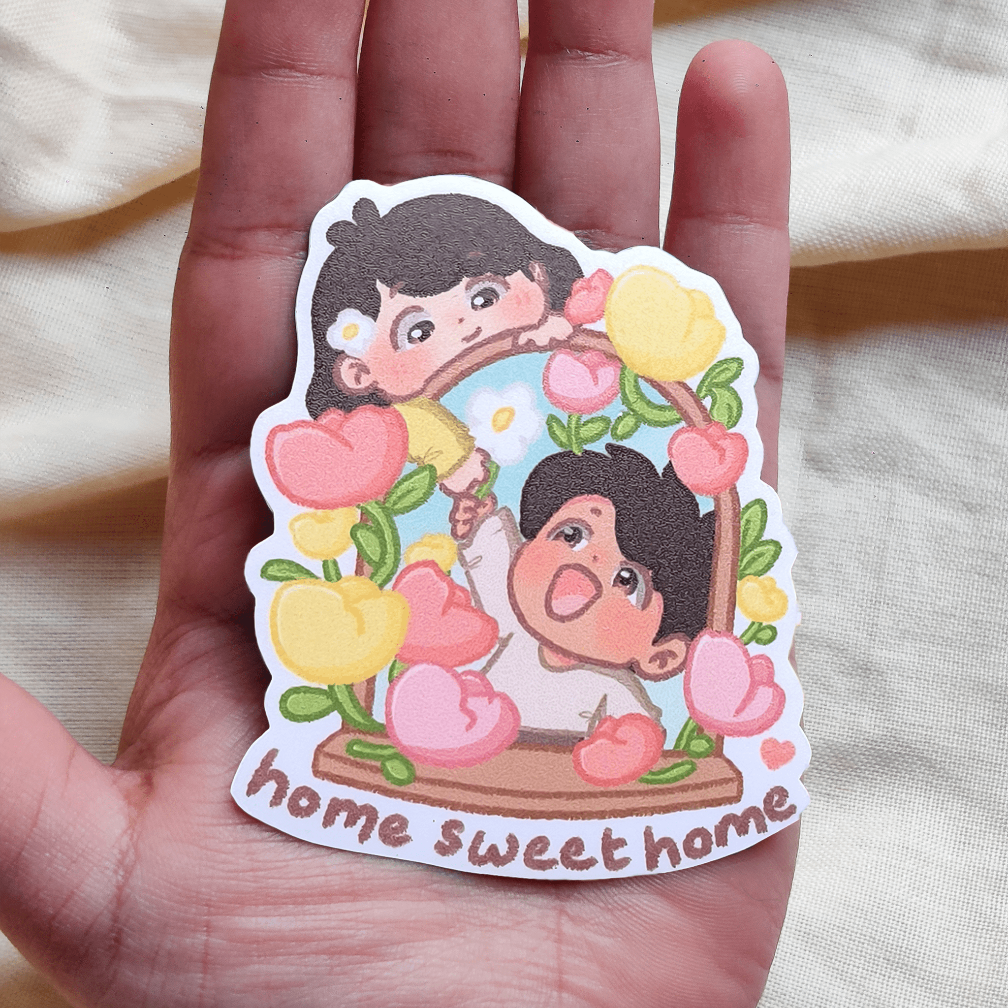 Home sweet home - Adorable Fridge Magnet