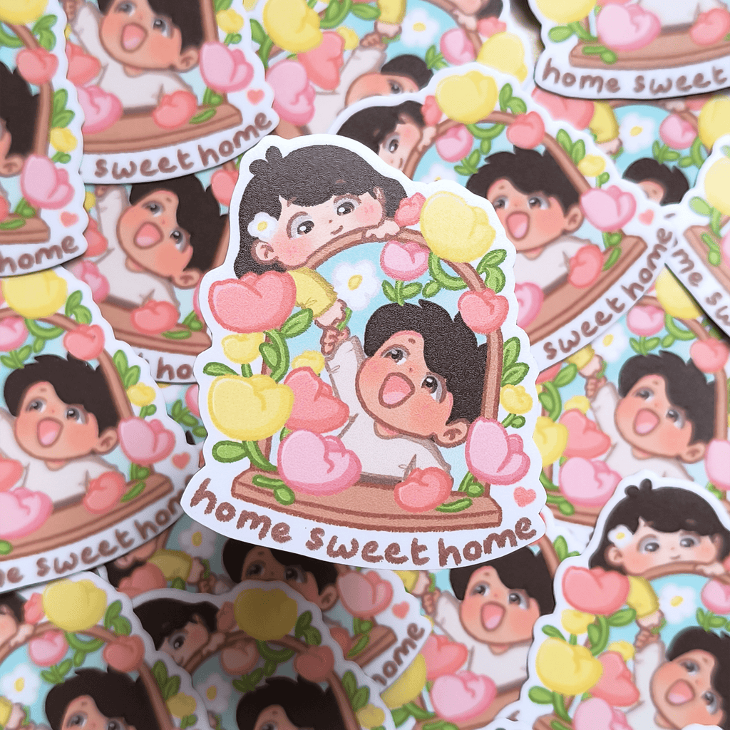 Home sweet home - Adorable Fridge Magnet