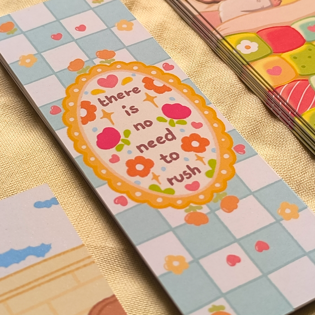 No need to rush - Bookmark