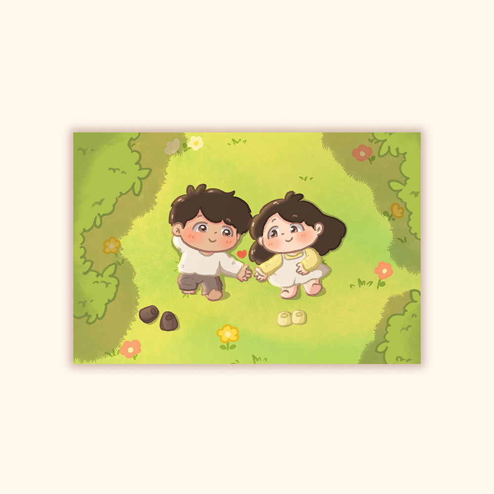 Our future together - Postcard