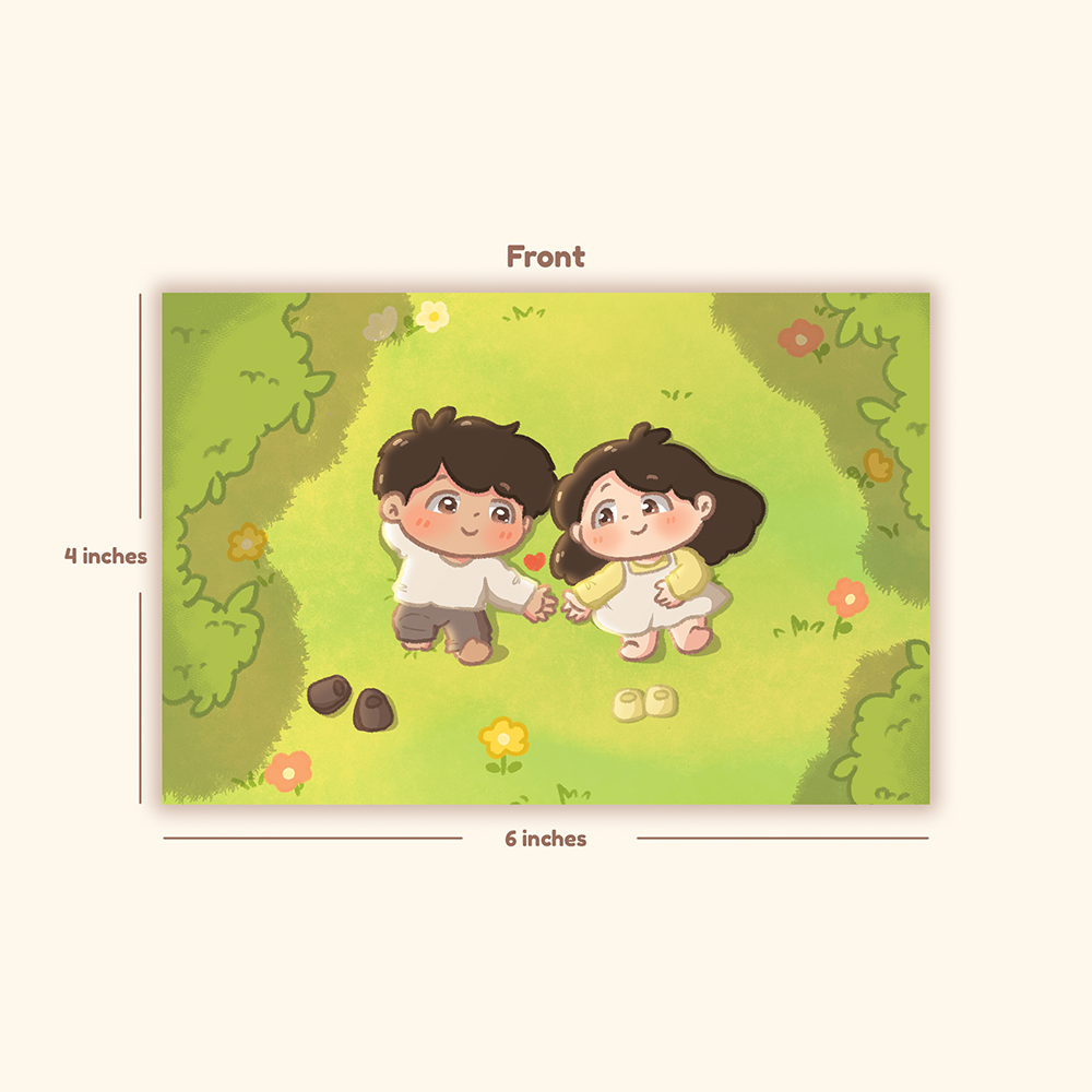 Our future together - Postcard