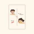 The thread of fate - Postcard