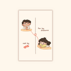 The thread of fate - Postcard