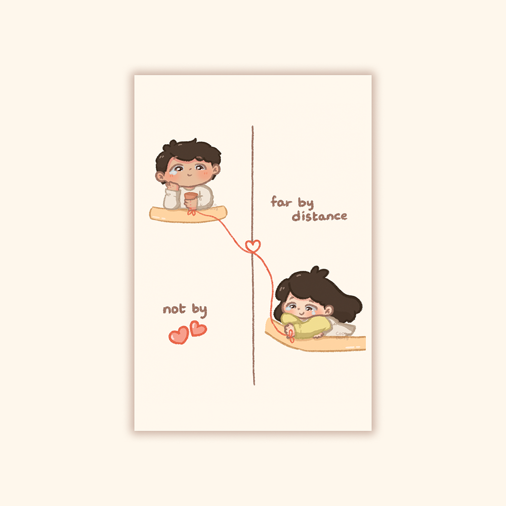 The thread of fate - Postcard