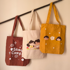 Love Blooms - Zipper Totebag